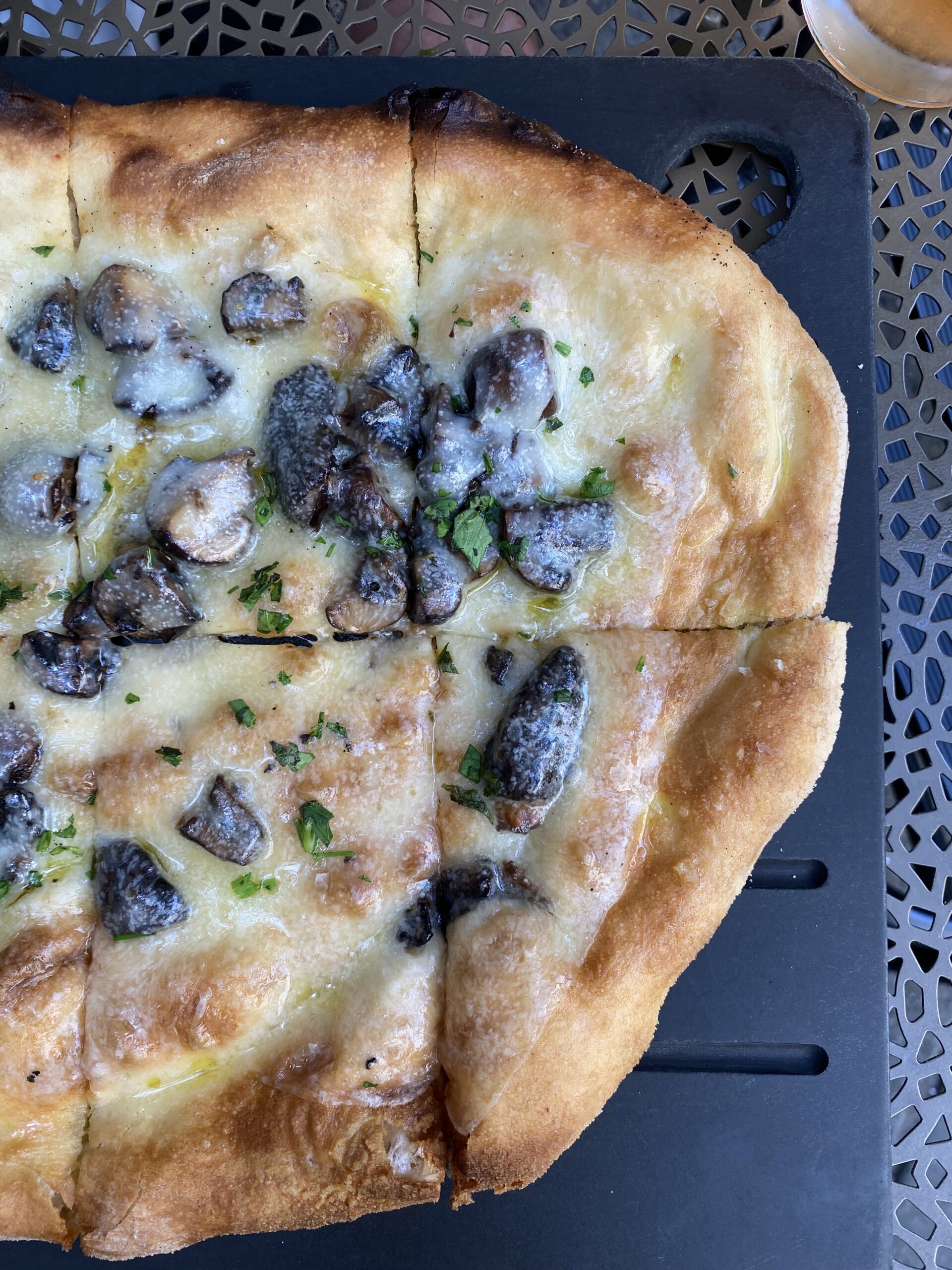 Morel Mushroom Pizza