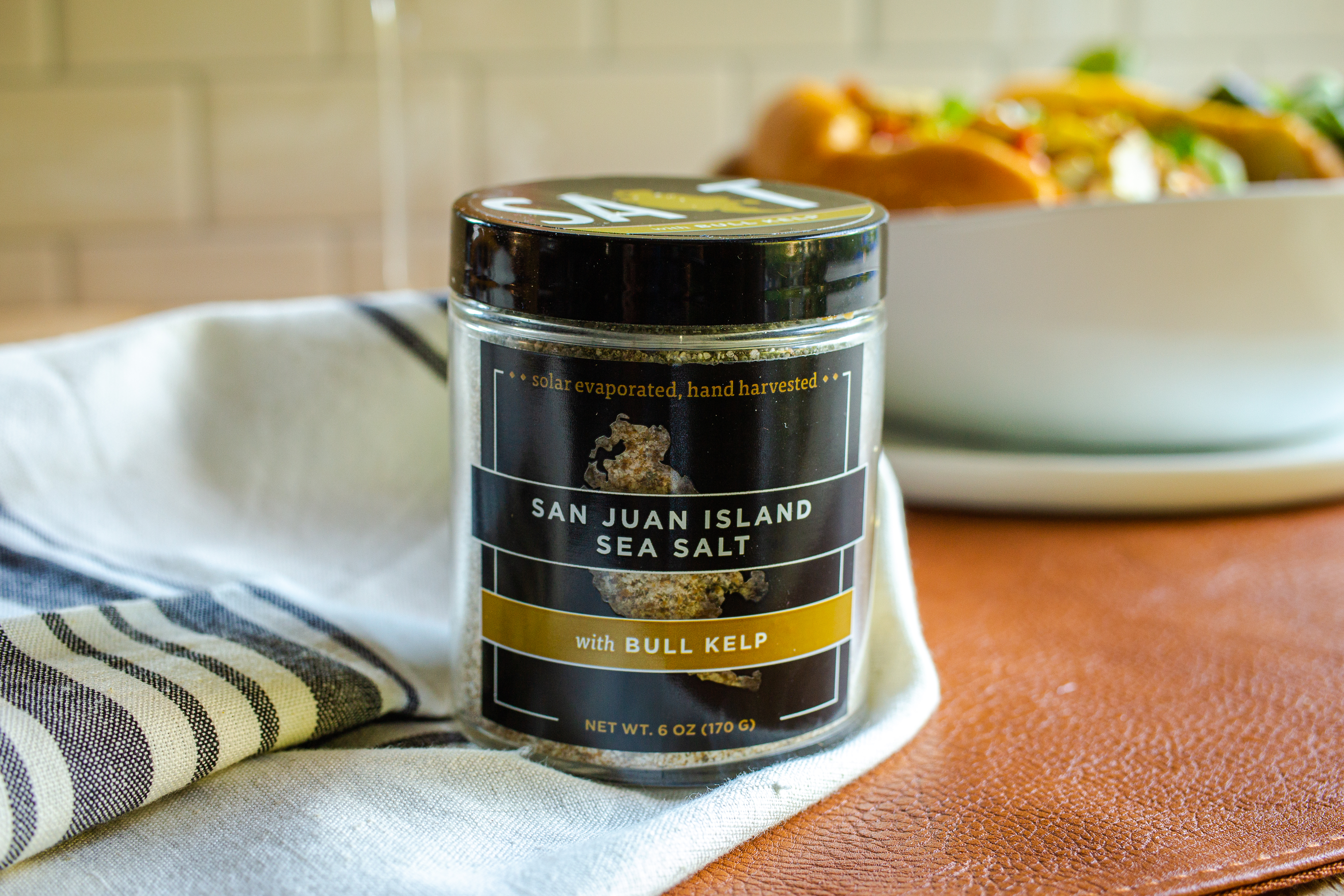 San Juan Island Sea Salt with Bull Kelp