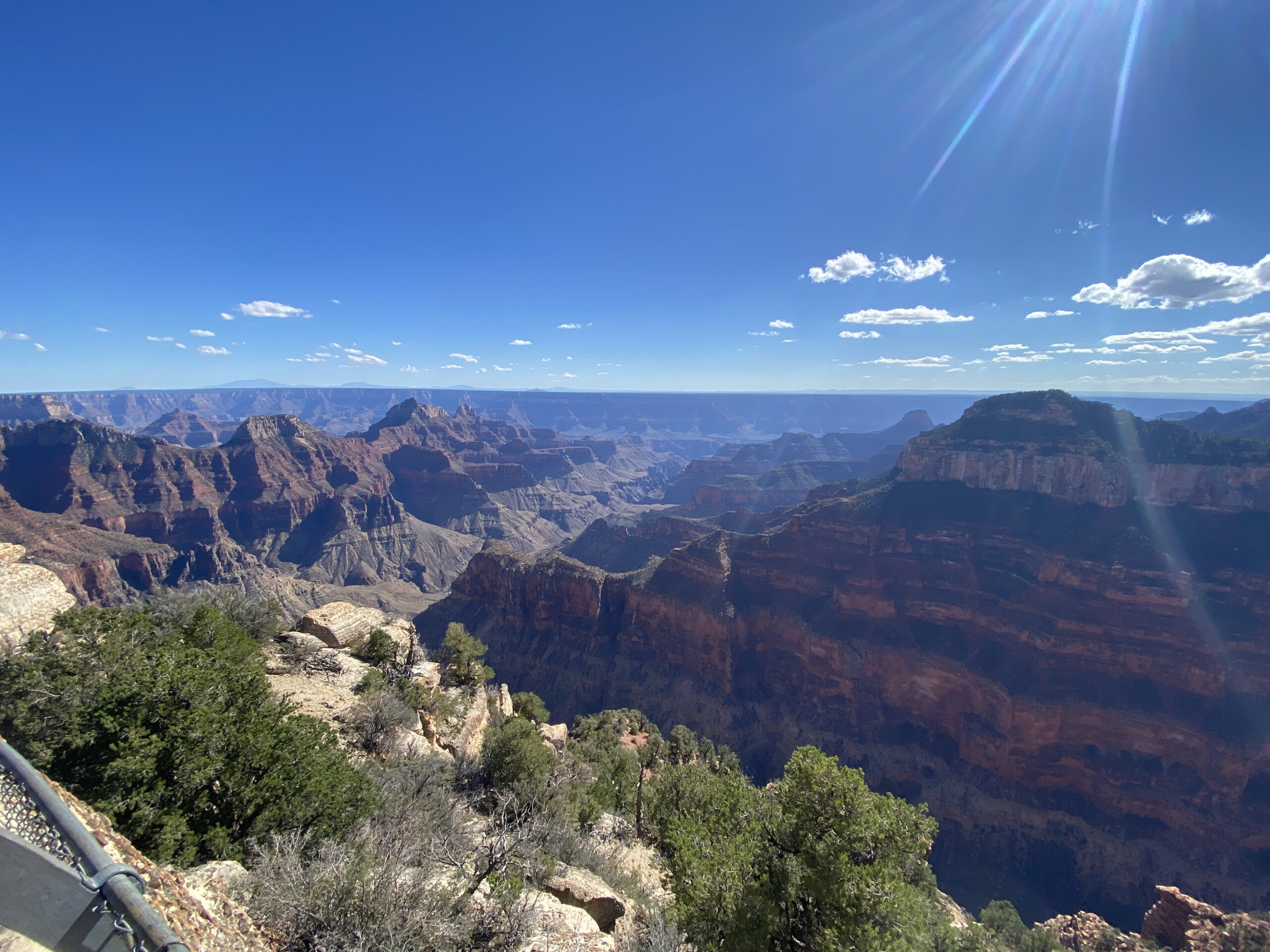 View of Northern Rim of Grand Canyon.