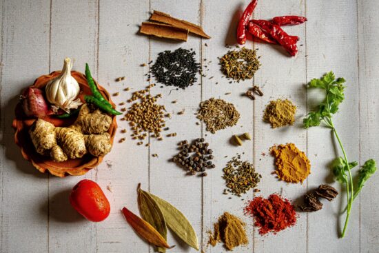 Indian spices.