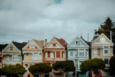 The Painted Ladies in San Francisco.
